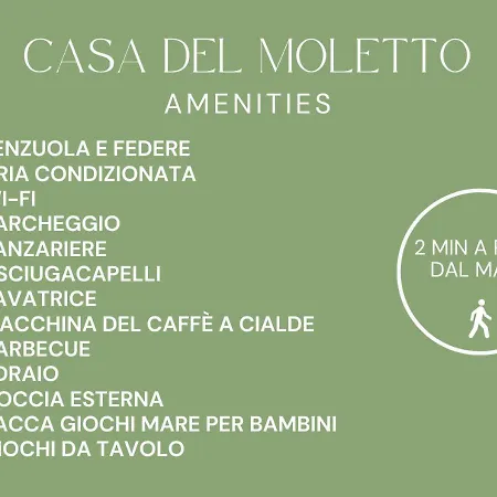 公寓 Casa Del Moletto - 250mt From The Sea *