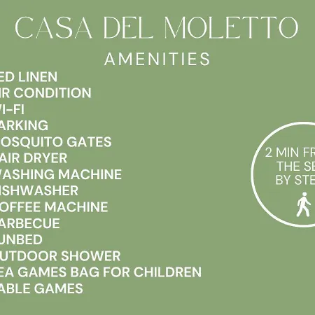아파트 Casa Del Moletto - 250mt From The Sea